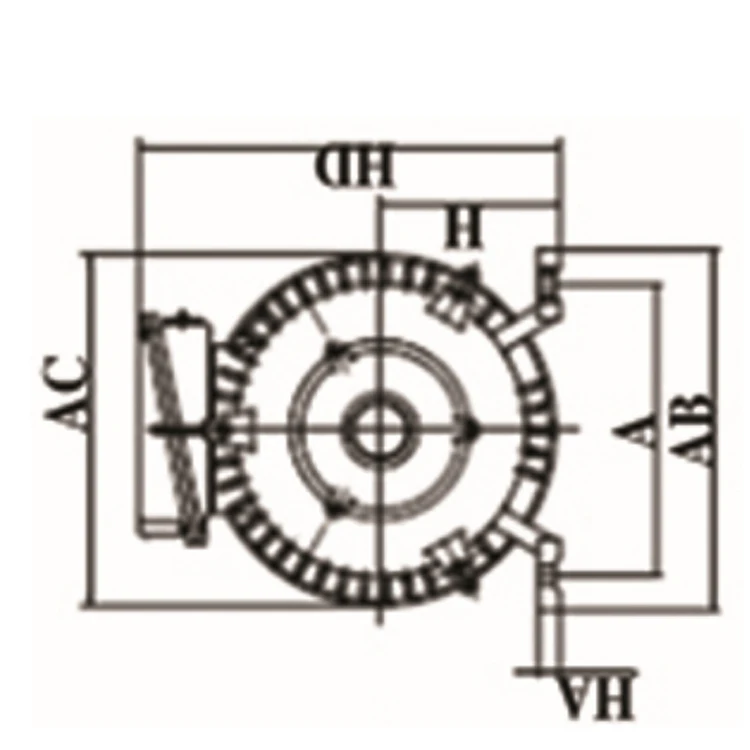Electric Motor 90kWvariable Frequency Speed Regulating Motor Three-phase AC Motor
