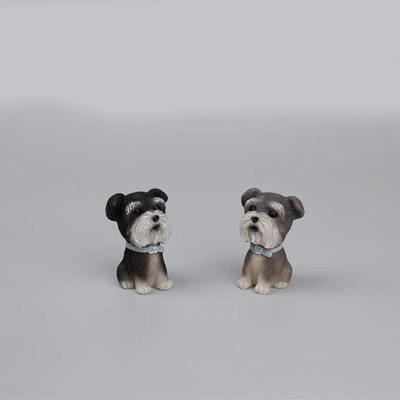 

Mini Figurines & Miniatures Cute Creative Simulation Model Figurines Vintage Dog Bionic Art Home Decor Estatua FYFM