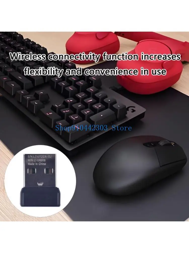 

USB-приемник для мыши L4MD для адаптера мыши G304 G305 Непрерывный опыт