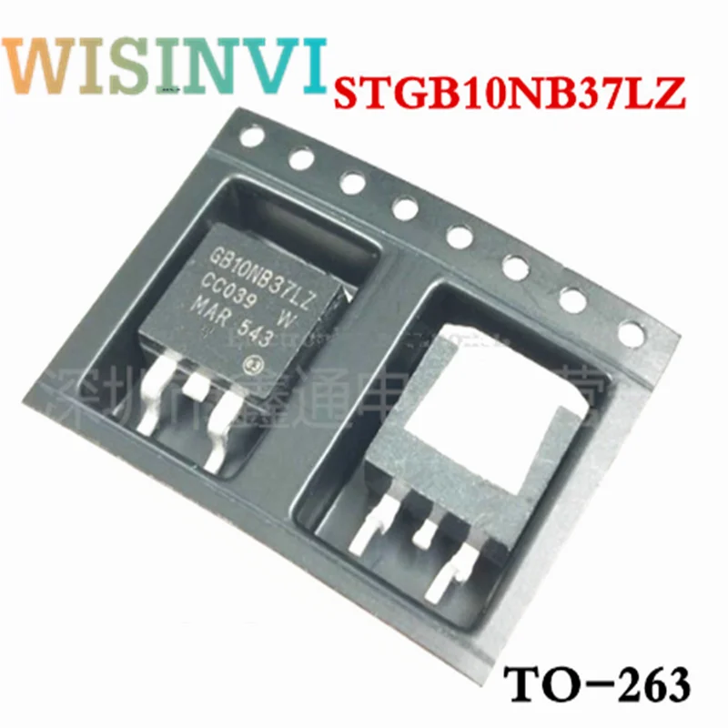 10PCS STGB10NB37LZ GB10NB37LZ TO263 20A 375V ＆ STGB10NC60HD GB10NC60HD  TO263 600V 10A ＆STGB14NC60KD GB14NC60KD TO263 600V 14A