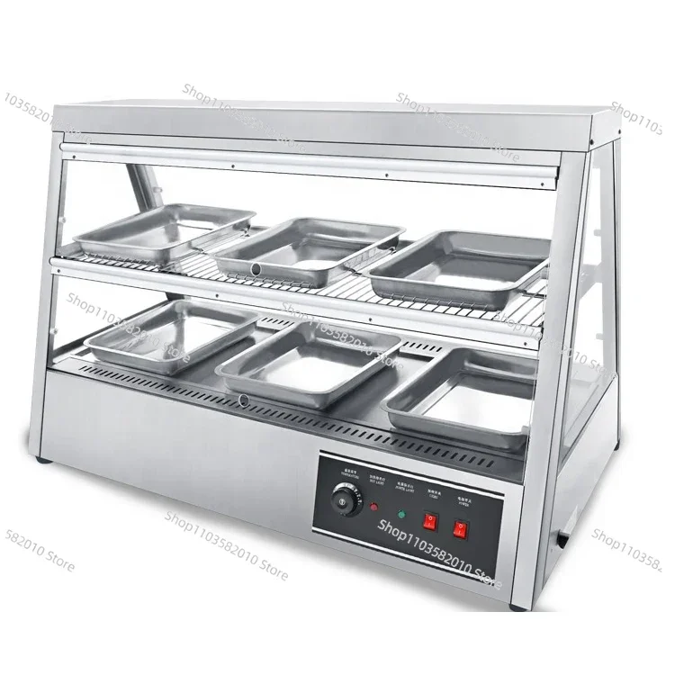 Hot sales Commercial Restaurant Catering Stainless Steel Food Heater Display Electric Fried Chicken Heater