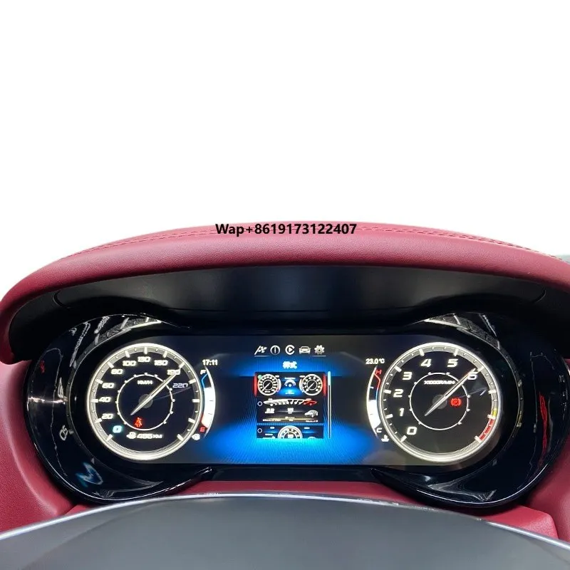 

12.3 Dashboard Cluster Digital Cluster Car Digital Dashboard Lcd Dashboard for Ghibli 14-20