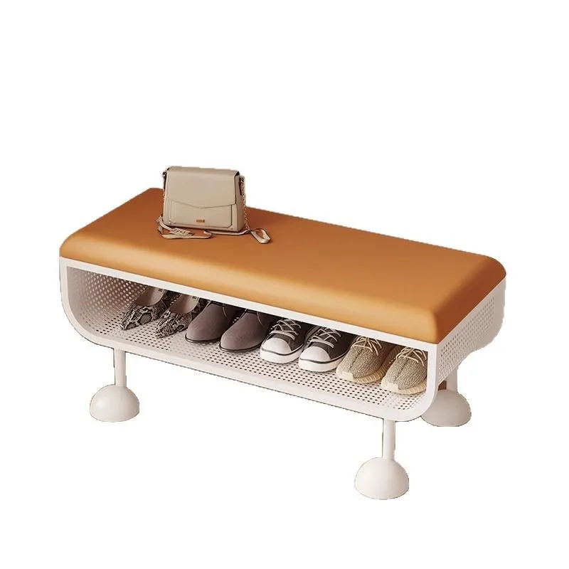 

Entry small shoe change stool Home door can sit Entry shoe change stool Entrance cream wind shoe stool Designer