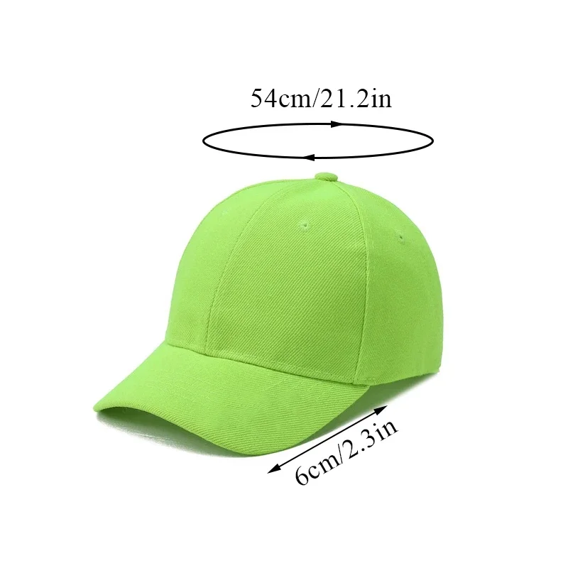 Kids Snap Back Baseball Cap Solid Color Spring Summer Hip Hop Boy Hats Sun Caps Adjustable Breathable Outdoor Travel Kids Hats