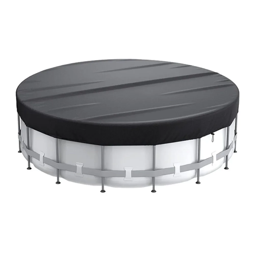 

Pool Cover for Above Ground Swimming Preserve Pool Cleanliness Utilize Solar Energy Easy Closure Compatibility