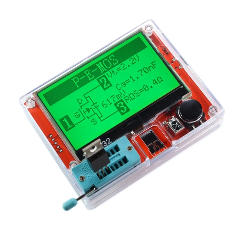 

Easy to Use Testing Tool Multipurose Transistor Tester Durable for DIY Projects