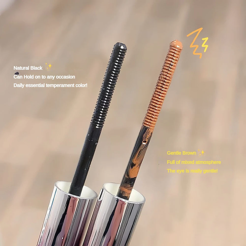 Curling Mascara 4d Zijden Vezel Mascara Waterdicht Extra Volume Smudge-Proof Curling Verlenging Wimper Verlenging Oogmake-Up Tool