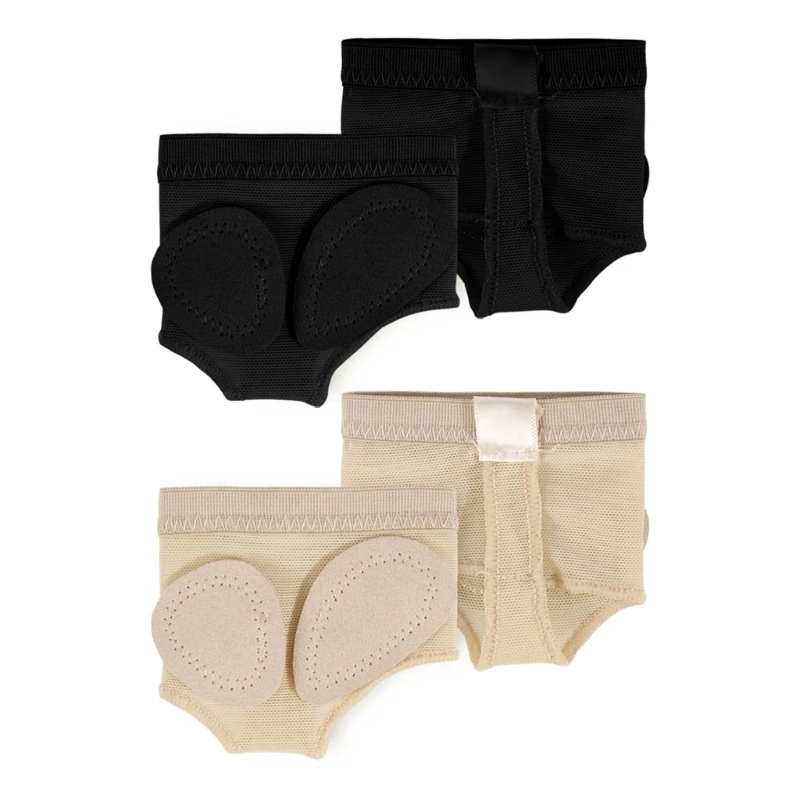 DXAE Half Soles Dance Shoes Unisex Bare Foot Undies Thongs Belly Contemporary Dance Shoes Half Soles Dances Paws Pad Gifts
