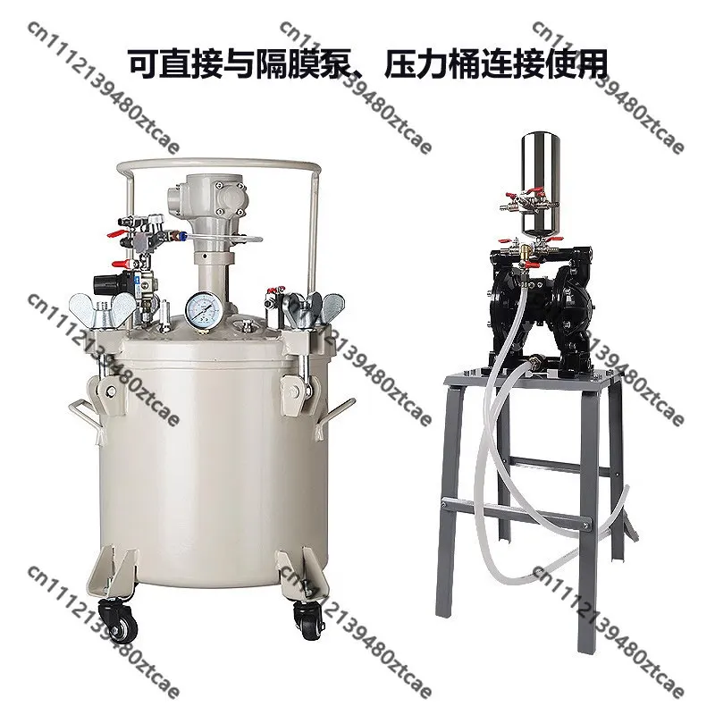 Pressure Feed Pneumatic Paint Sprayer W71 W77 High Atomization Furniture Coating Spray Gun