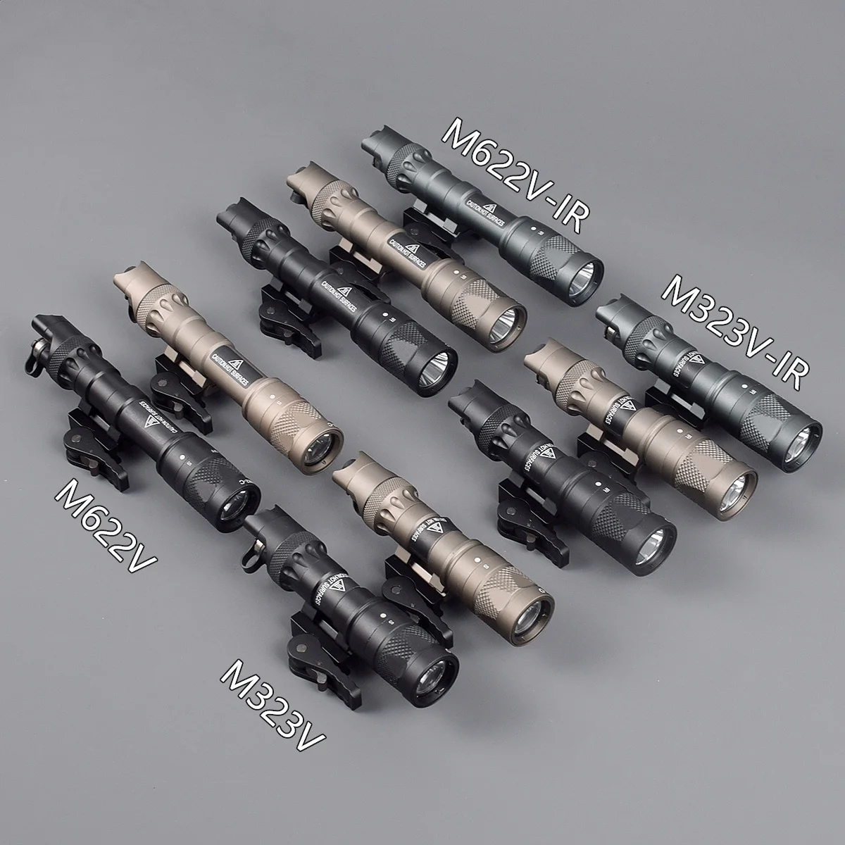 

Tactical Surefire M622V M323V Upgrade Weaponlight LED Flashlight Airsoft M323V-IR M622V-IR Strobe IR Infrared Output Scout Light