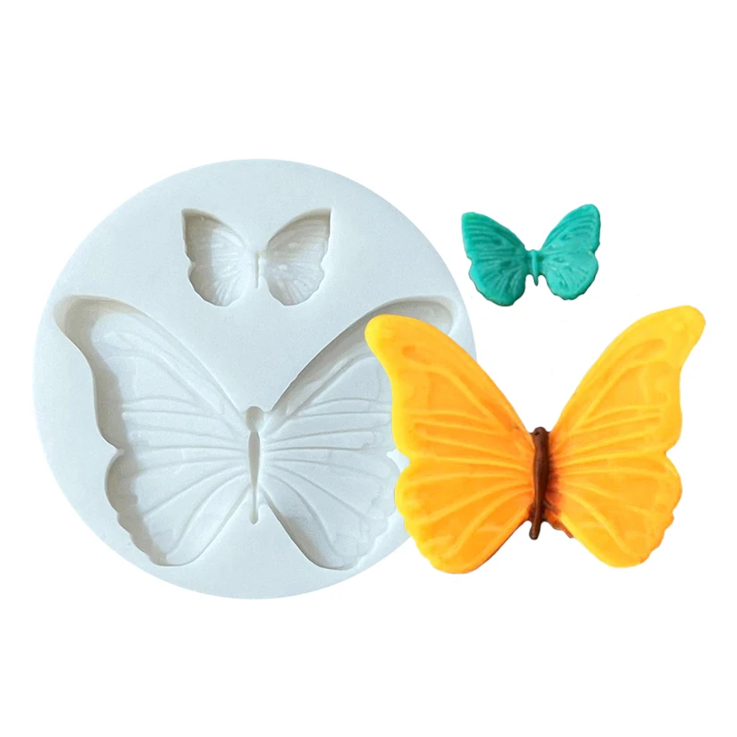 Butterfly Silicone Cake Baking Mold Sugarcraft Chocolate Cupcake Resin Tools Fondant Decorating Tools
