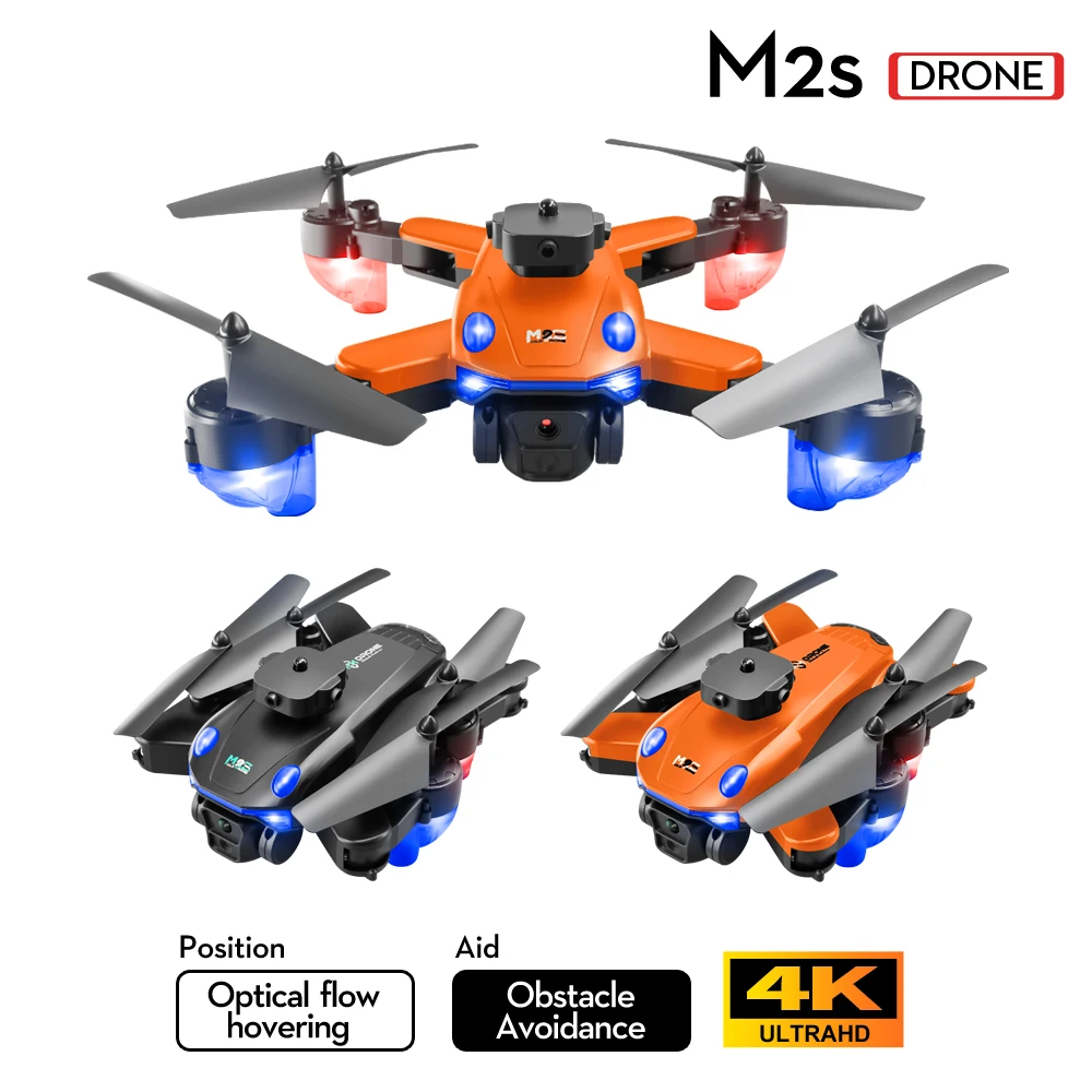 

M2S Drone 4K 8K Hd Dual Camera Remote Control Quadcopter Optical Flow Aerial Photography Obstacle Avoidance Profession Aircraft