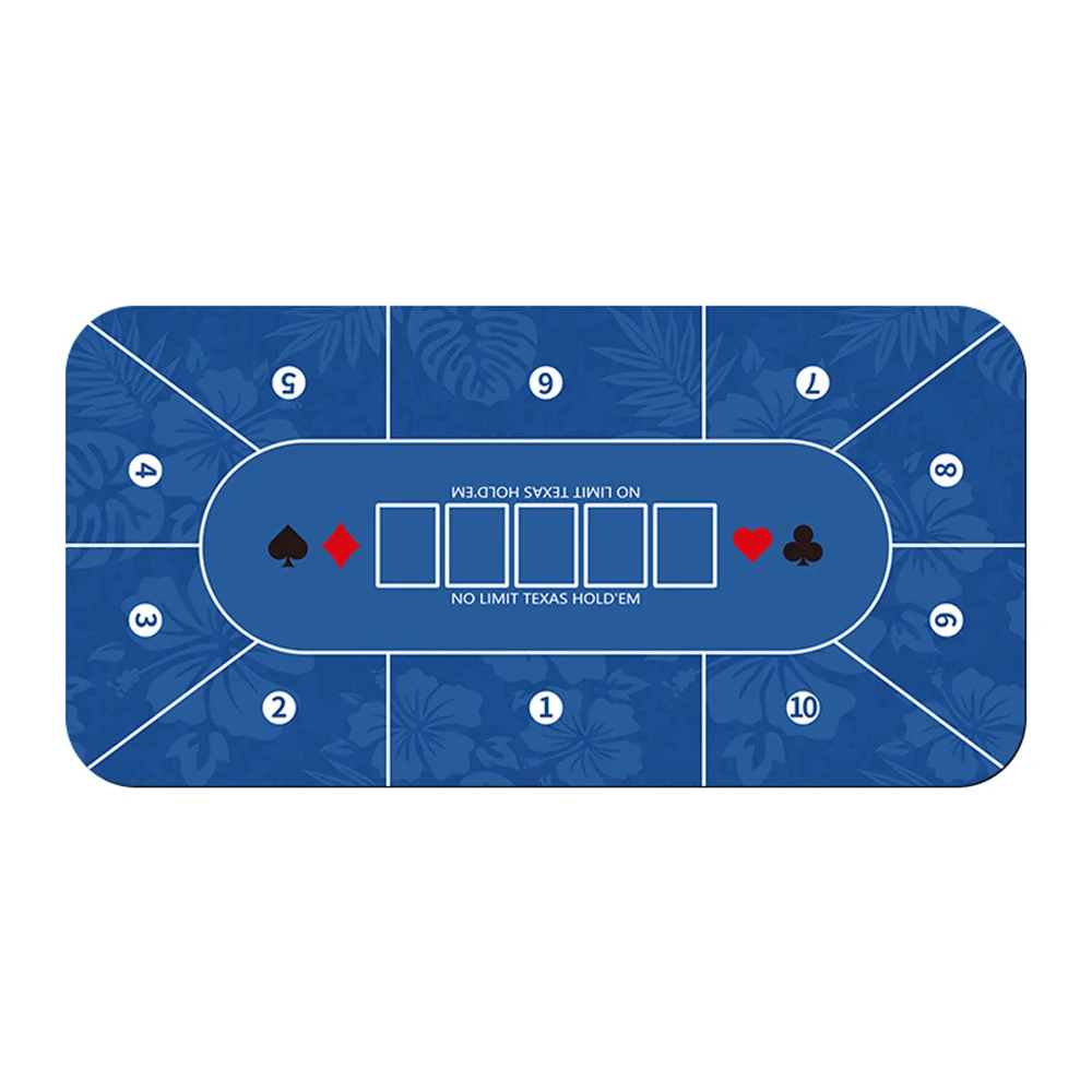 

Настольный коврик для казино Техасского холдема, резиновый противоскользящий коврик для нескольких игроков, скатерть для покера, маджонга, настольный коврик для настольных игр