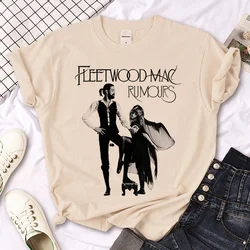 Rumours Fleetwood Mac top women designer anime tshirt female manga y2k comic clothes