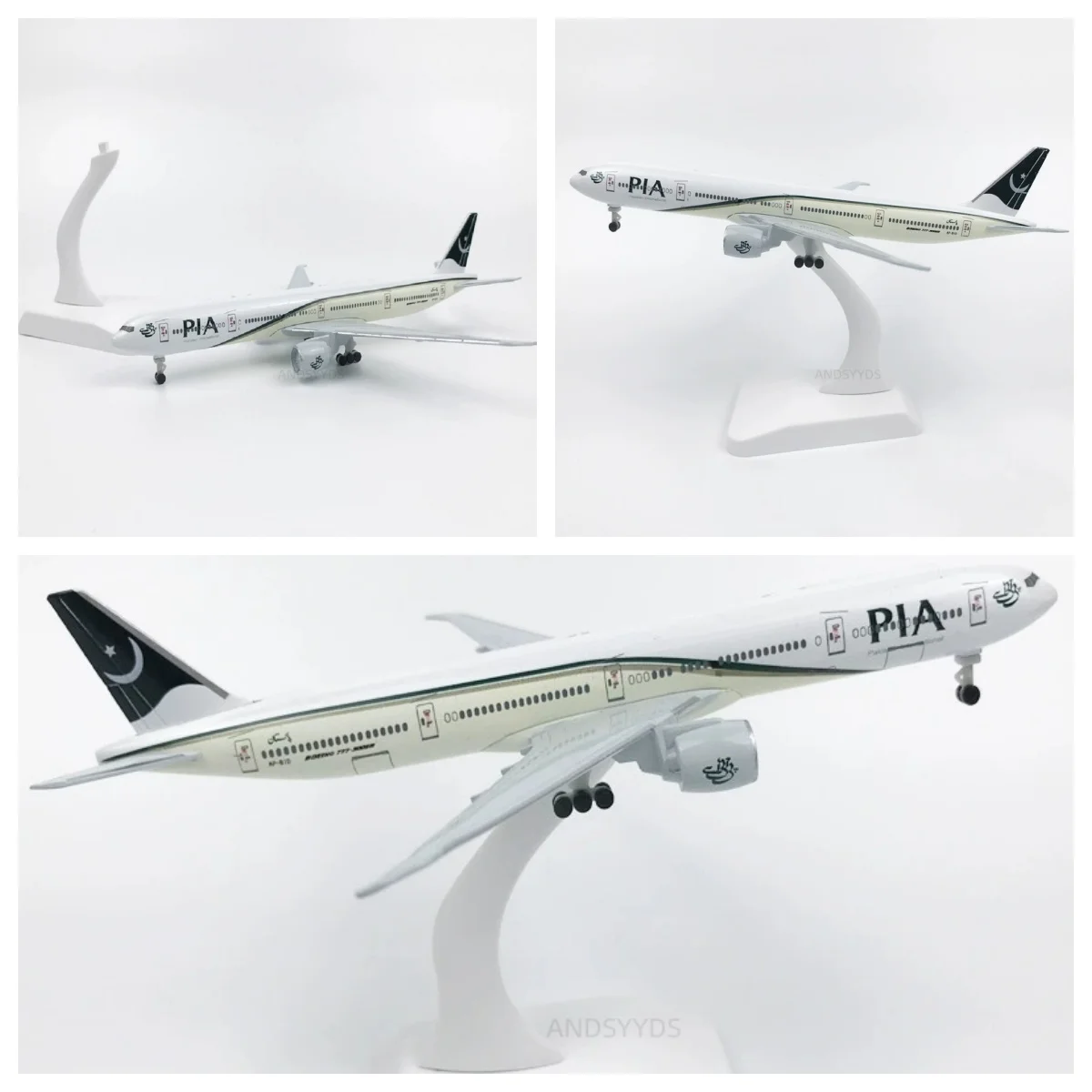

Масштаб 20 см самолета B777 Пакистан Air Toy самолеты B777 Airways металлическая копия самолета из сплава материал 1:400 авиационная форма подарок