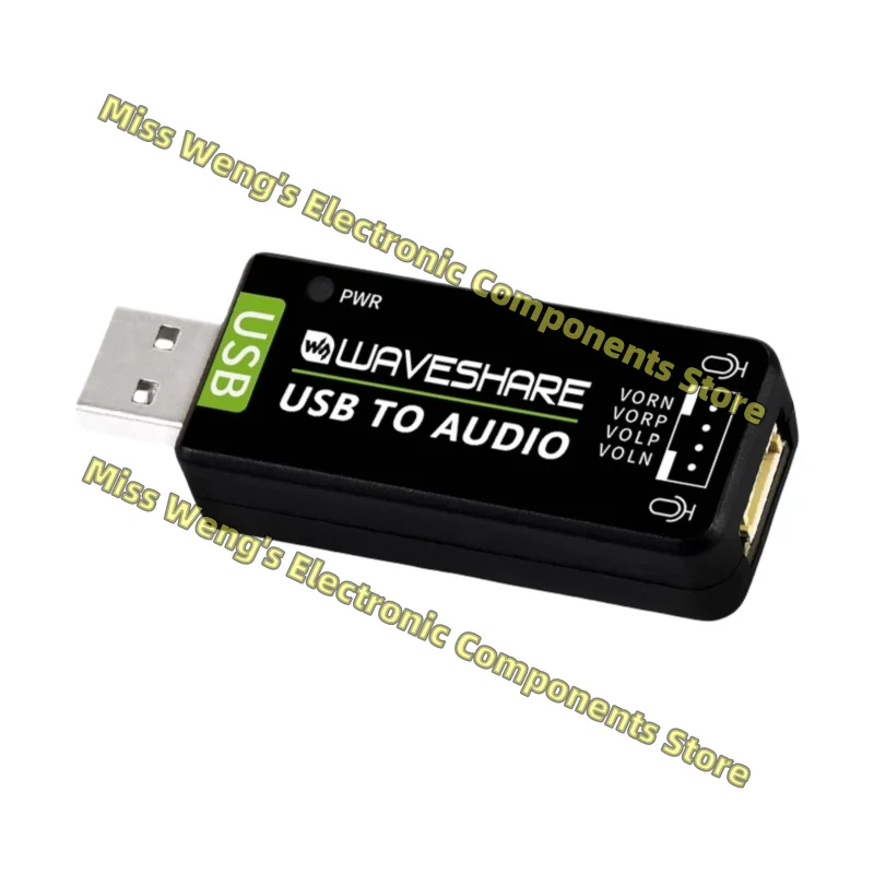 USB to audio module, no drive sound card, onboard microphone/speaker for playback/recording USE TO AUDIO USE TO AUDIO+Speaker