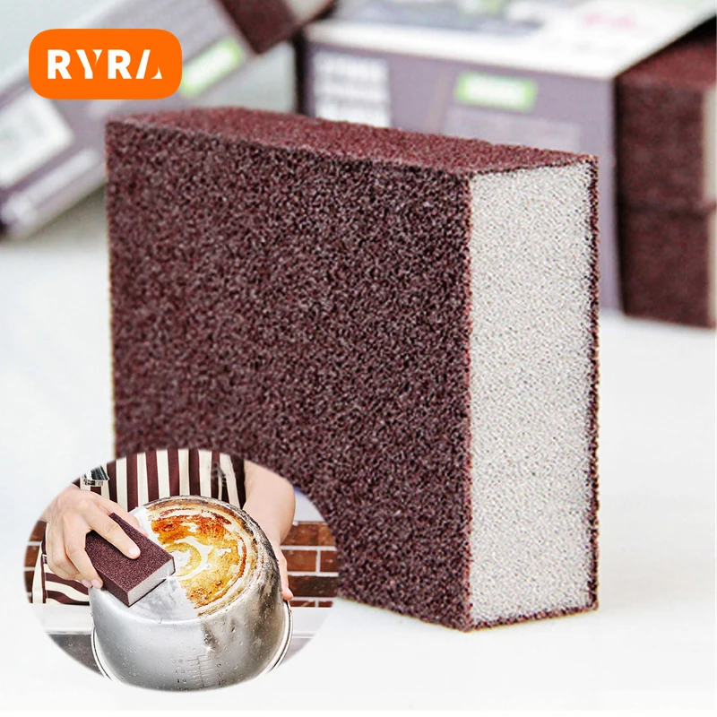 Eraser Rust Remover Brush Dish Pot Cleaning Emery Descaling Clean Rub Pots Kitchen Tools Gadgets Accessories