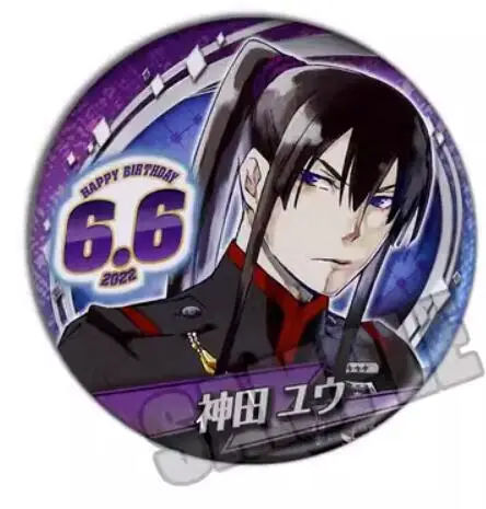 Anime D.Gray-man 58mm żelazne okrągłe metalowa broszka ikony