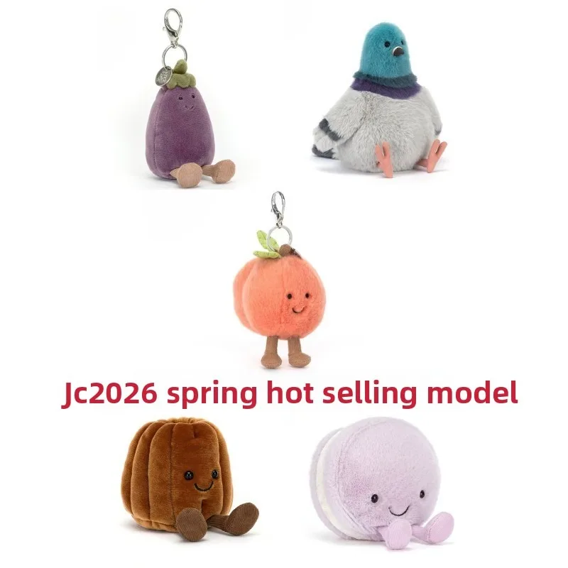 

Плюшевая игрушка Double Leaf Peach, плюшевый брелок Vitality Eggplant, Камиль Курой, Страттон Дов, плюшевая игрушка Plum Macaron, Весна/Лето 2026