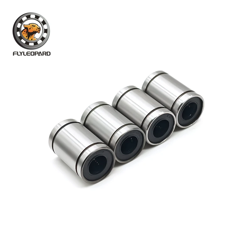 2PCS LM10UU Linear Ball Bearing 10×19×29mm  Precision Ground for CNC, 3D Printer, Linear Guide