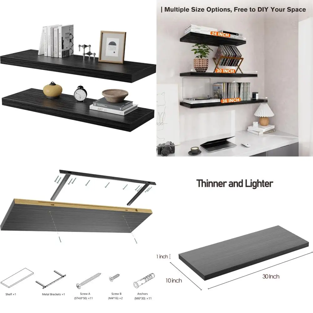 Wall Shelf Set Of 2… - image