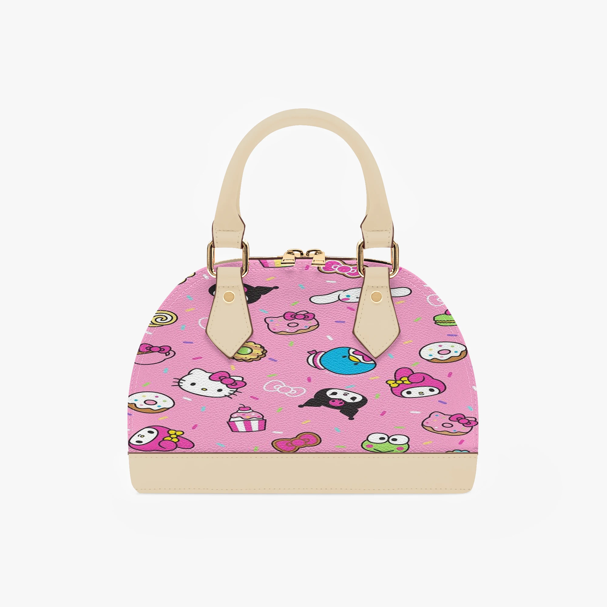 

Customizable Hello Kitty Women's Handbag High Quality Fashionable And Cute Cartoon Handbag Can Be Used In Multiple Seasons