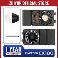 ZHIYUN Official CINEPEER CX100 100W Handheld Led COB Light  2700K 6200K Pocket Video Light Photo Fill Light Photography Lighting