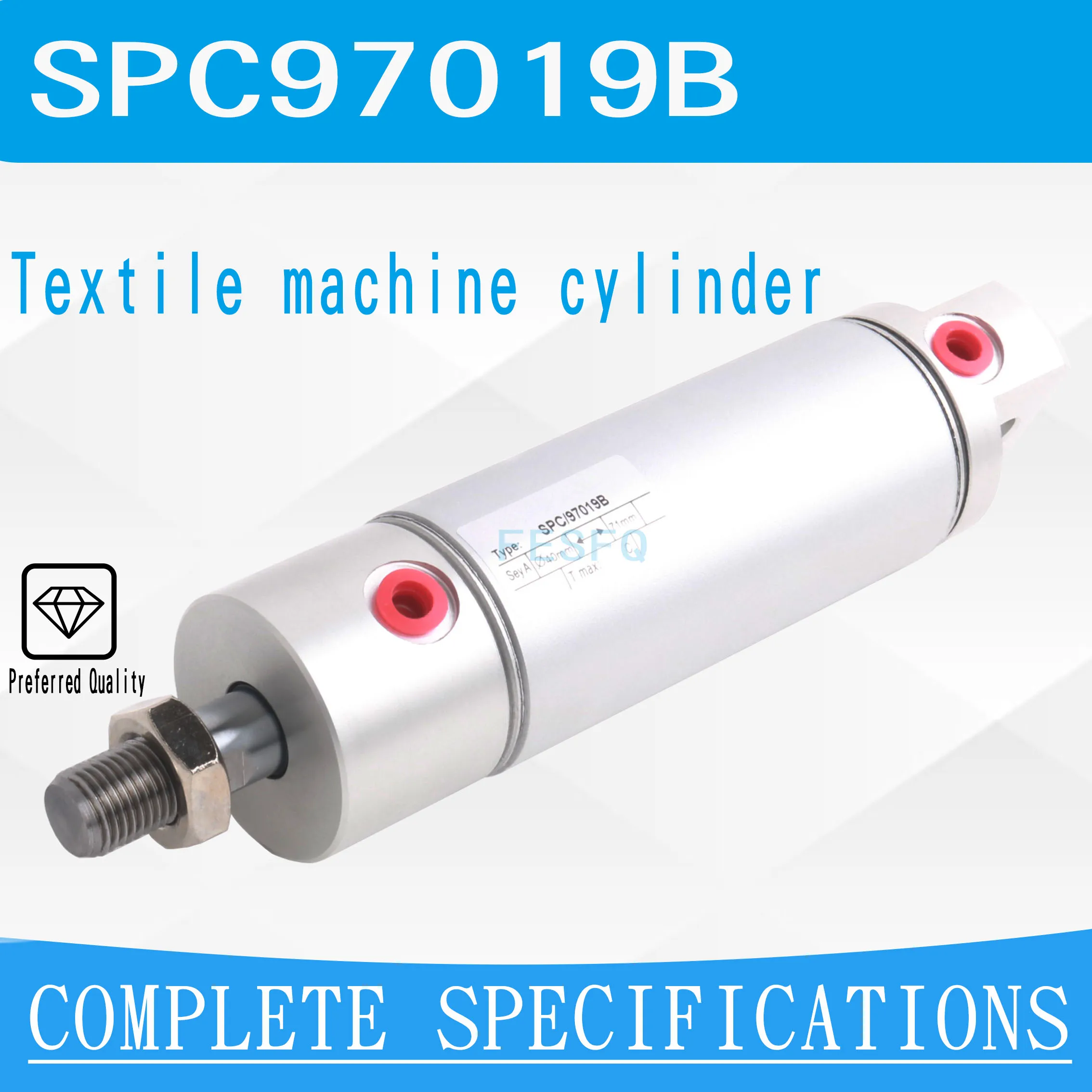 

CAMOZZI NORGREN Textile machine cylinder 27M4A40A0100CN01 27M1A40A0100S01 27M1A40A0100S02 SPC/970119B SPC/970117B