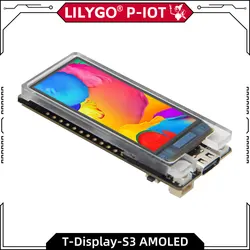 LILYGO® T-Display-S3 amoled ESP32-S3ディスプレイ開発ボードrm67162 1.91インチamoledスクリーンwifiワイヤレスモジュール (arduino用)