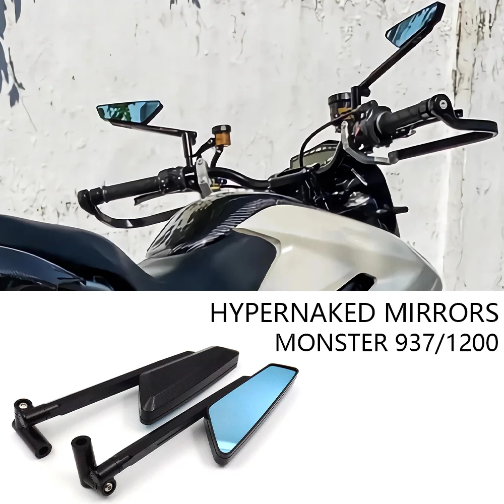 

for DUCATI Monster 937 Accessories Rearview Monster937 SP Monster 1200S Monster 937SP Mirror Hypernaked Mirrors