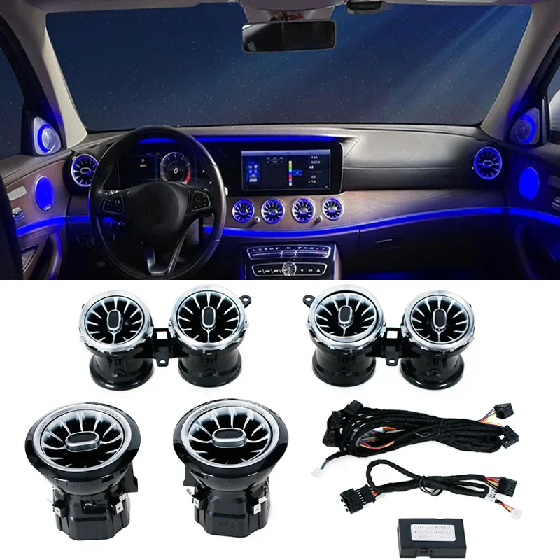 

X-T For Mercedes Benz E Class W213 E300 E260 E200 E350 Original Car Agreement Dashboard AC Air Condition Vent Outlet Accessories