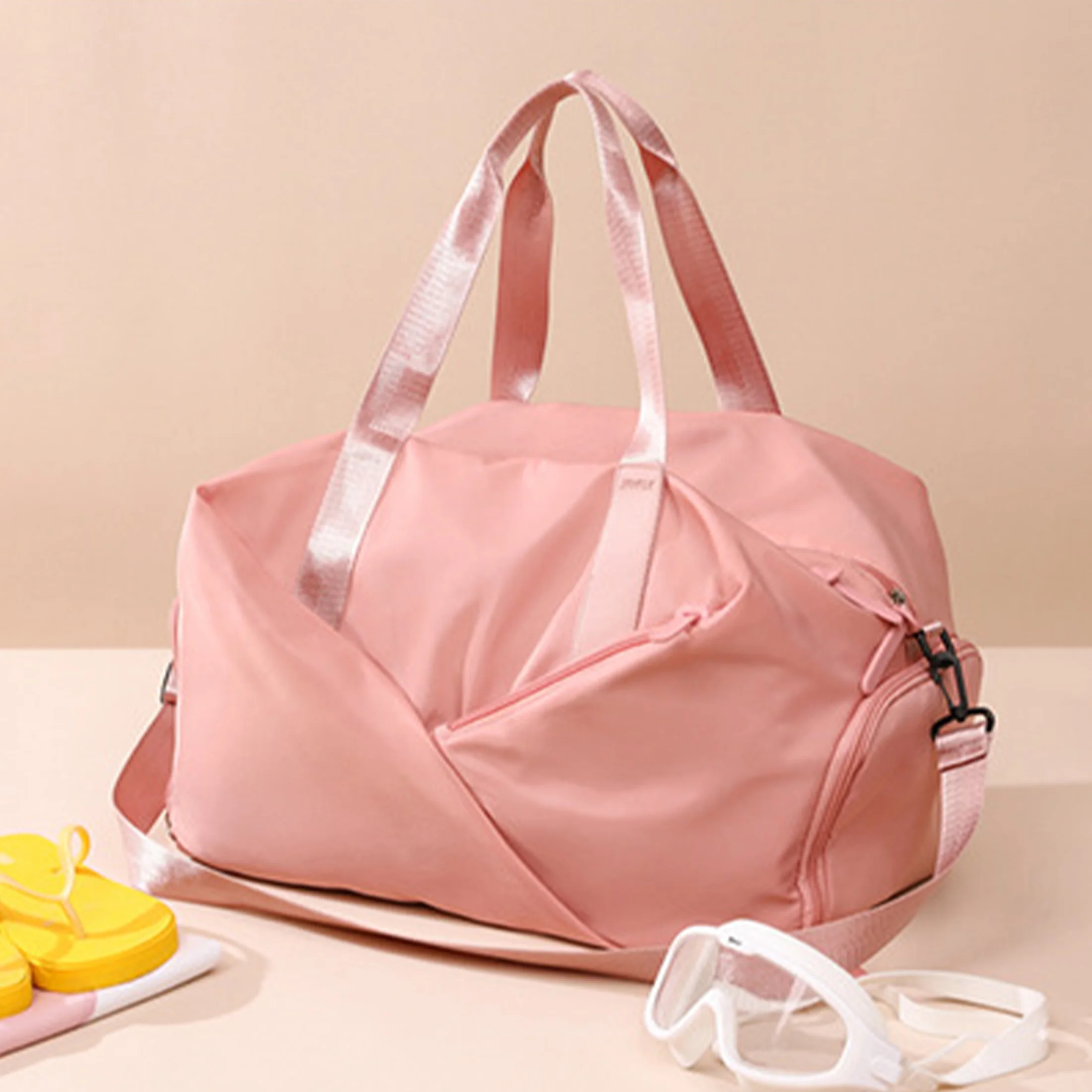 Sporttaschen, Freizeittasche, Trainingstasche, Reisetasche, Fitness Trainingstasche Mit Schuhfach & Nassfach, Gro Nge Handtasche