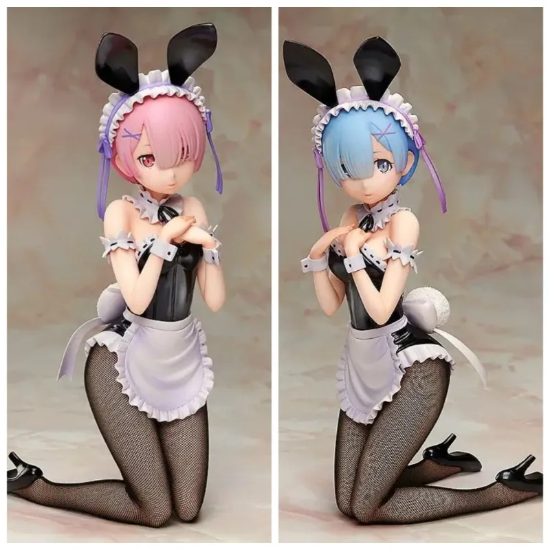 

Оригинальная фигурка FREEing: REM RAM в позе на коленях, кролик, 1/4, ПВХ, аниме-фигурка, модель, игрушка, коллекционная кукла, подарок