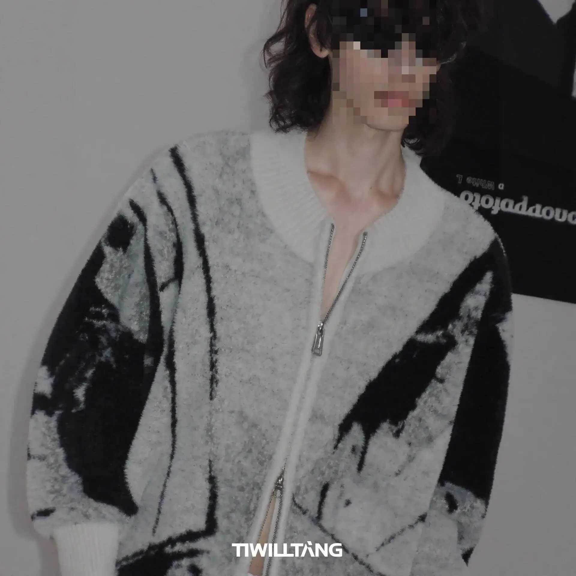 

Unsiex Knitting Cardigan 2026 Spring Man Women Knitting Sweater Nspired Faux Mink Knit Sweater