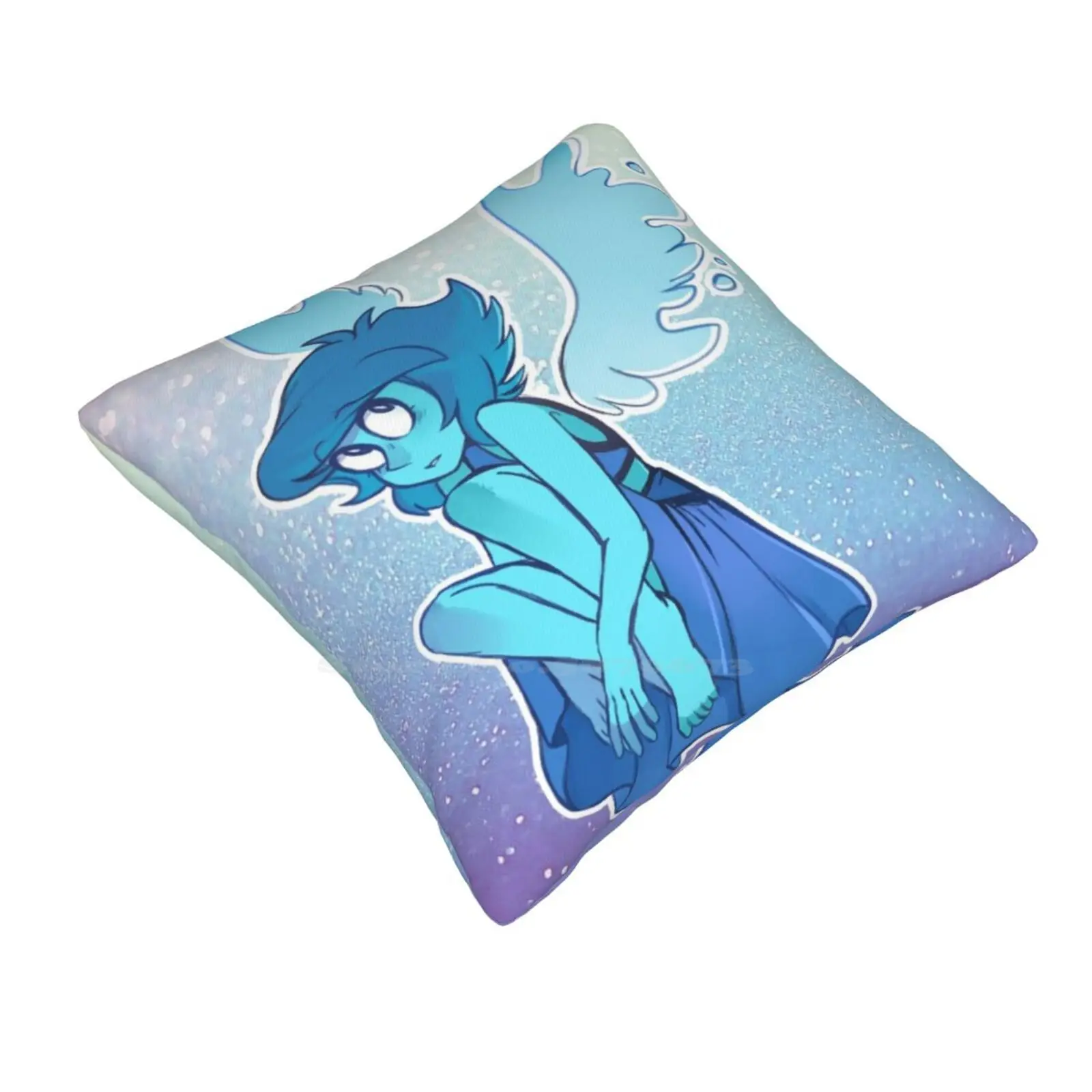 Water Wings Pillow Cover Hug Pillowcase Stevenuniverse Steven Universe Lapis Lazuli Cute