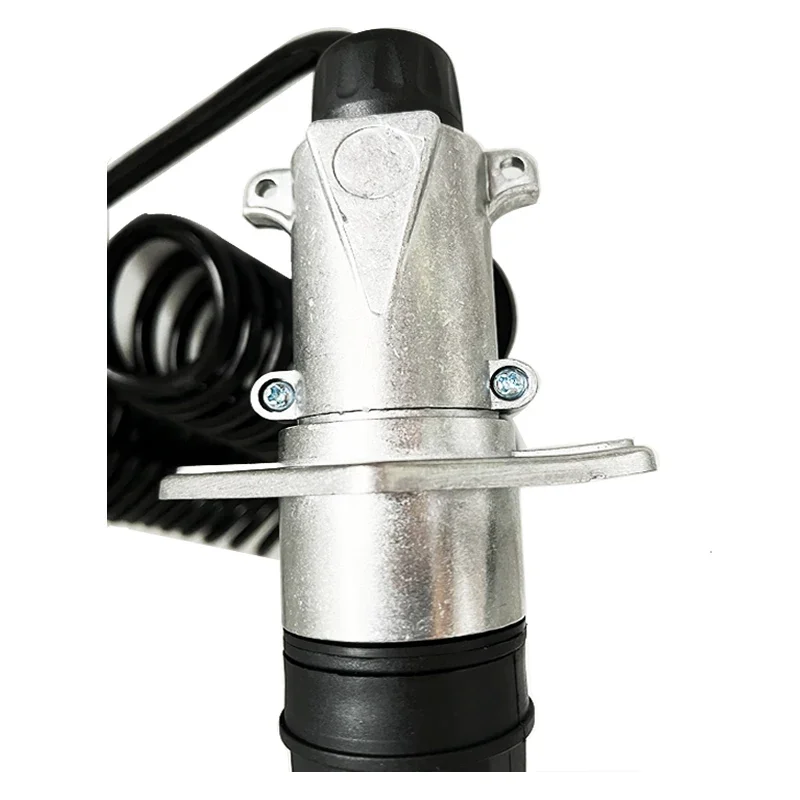 2025/مقطورة ثقيلة وشاحنة كابل كهربائي موصل مقطورة شاحنة مقاوم للماء 7pin لفائف سوزي كابل حلزوني