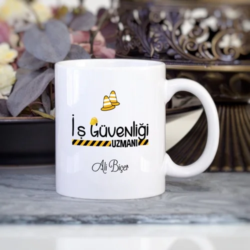 Personalized business safety expert mug cup