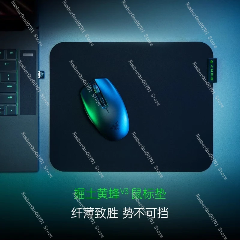 

Копание Wasp V3, легкий и тонкий маленький портативный киберспортивный компьютерный игровой настольный нескользящий жесткий коврик для мыши