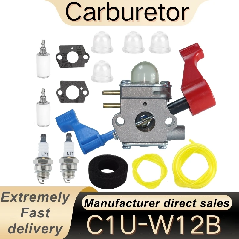 Carburetor For Wee deater FL1500 FL1500LE Blower fit Zama C1U-W12B Air Filter Kit