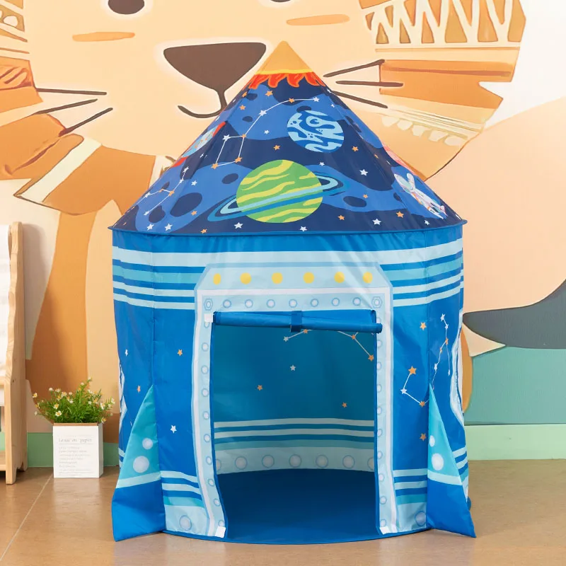 Speeltent voor kinderen Pop-up plooien tent speelgoed voor binnen en buiten kind roze prinses speelhuisje tent voor meisje eenhoorn kasteel