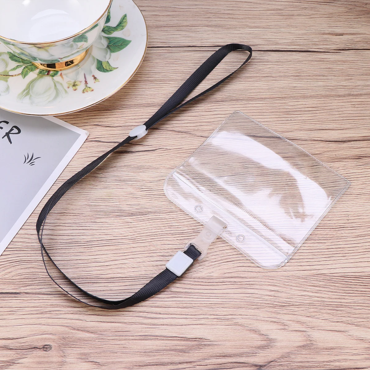 

20Pcs Clear PVC Waterproof Employee Id Holder Transparent Badge Holder for Conference Exhibition Event Workplace