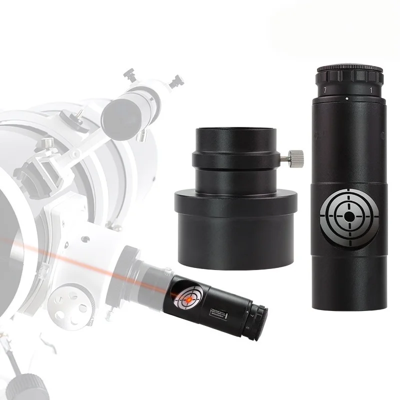 Metal Laser Collimation Eyepiece For Newtonian Reflector Telescope Collimator Optical Axis Calibration Tool Accessories