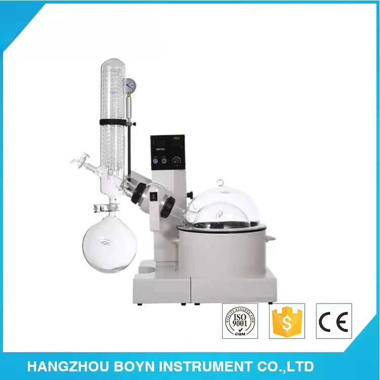 2026-SY-5000A Laboratory 5L Muitl-function Integrated Oil/water Dual-use Vacuum Rotary Evaporator with Tef/lon Composite Bath
