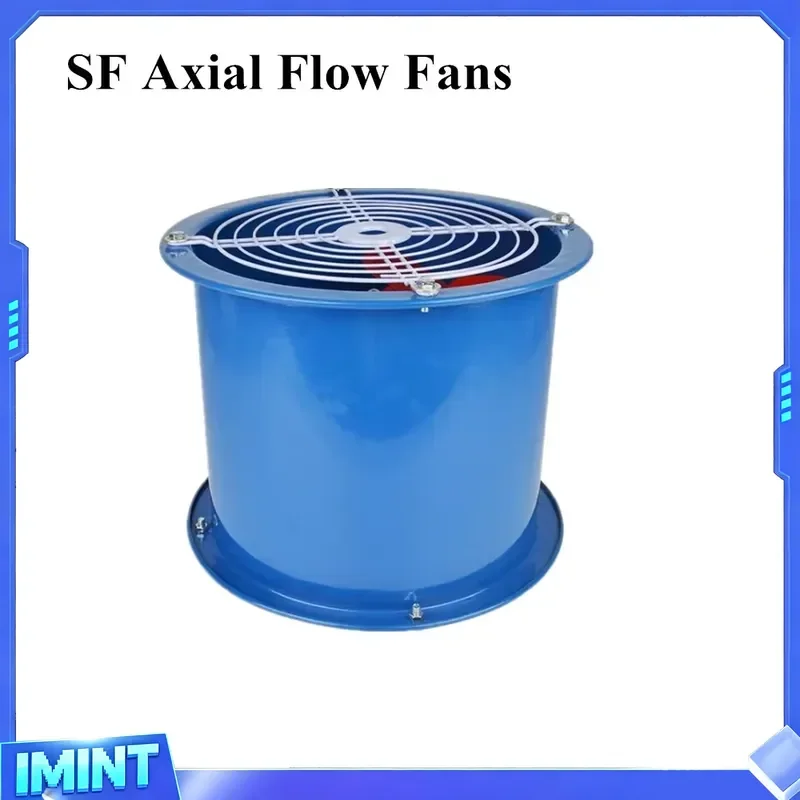 220V AC 600mm Industrial Metal Ventilation Fans Axial Exhaust Flow for Greenhouse or Poultry Farm - view 6