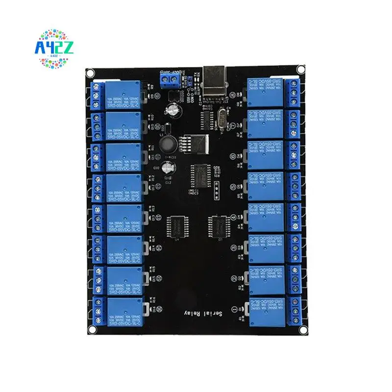a42z-dc-7v-38v-usb-serial-relay-module-16-channel-usb-power-supply-development-board-relay-module-for-smart-home