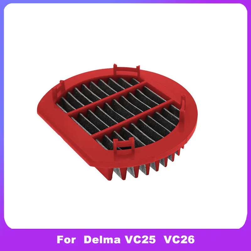 สำหรับ Delma VC25เครื่องดูดฝุ่นกรอง HEPA HEPA วัสดุสิ้นเปลืองกรองอุปกรณ์เสริม