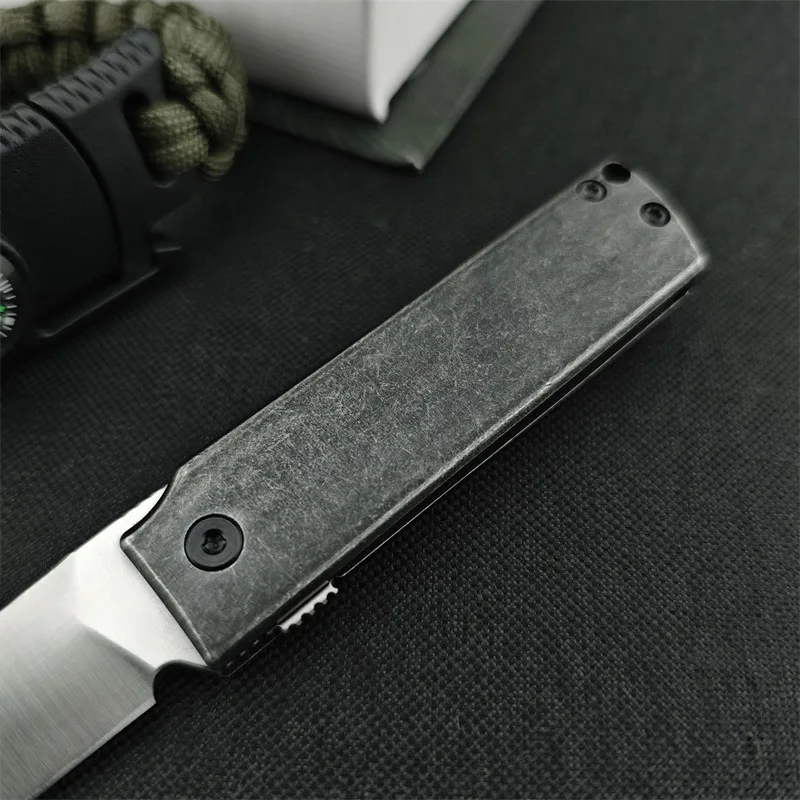 Outdoor Folding Mini CR 5915 Knife 8Cr13Mov Blade 420 Steel Pocket Camping Survival High Hardness EDC Multi-fuctional Hand Tools