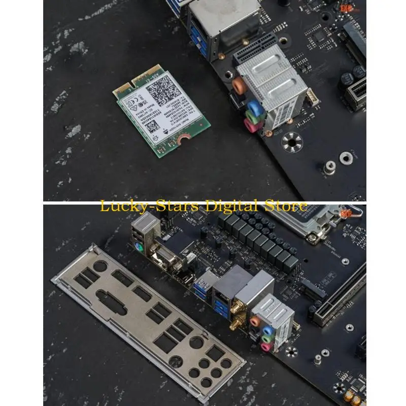 T3EE M.2 Kunci E Nirkabel Kartu Jaringan 2.4G 6GHz Kartu WiFi Kompatibel BT 5.2