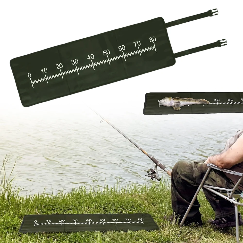 

Коврик для отцепления ловли карпа с рулеткой, линейка, складная для ловли карпа, форели, рыбы, инструменты, аксессуары