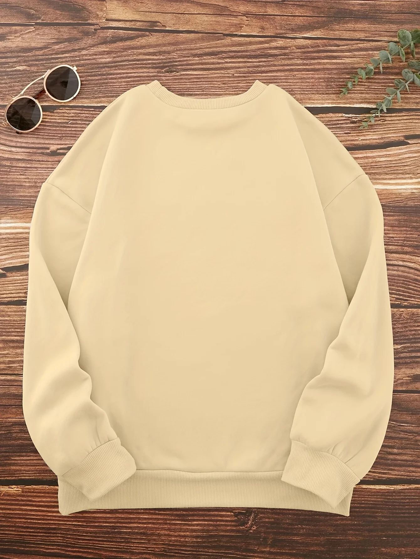 Cozy Casual Sweatshirt Woman Romatic Letter Print Pullover Going out outfits for Women Holiday